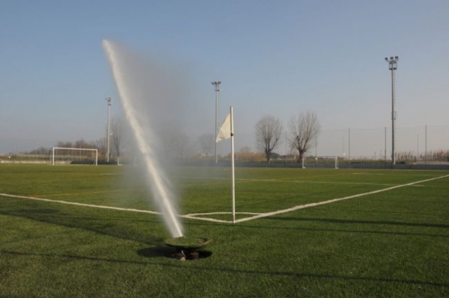 Irrigazione di impianti sportivi - Irrigazioni Calandrini - Gambettola